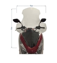 Ön Siperlik (rüzgarlık) Büyük Boy Honda Pcx 2014-2017