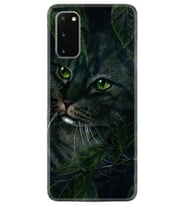 Samsung A02S A03S A10 A12 A13 A21S A22 Kılıf Desenli Silikon Flowers Cat 1345