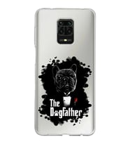 Xiaomi Redmi Note 9 Pro Uyumlu Kapak Dog Father Tasarımlı Şeffaf Silikon Kılıf