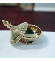 Gold Şekerlik İşlemeli 6" (Kahverengi)