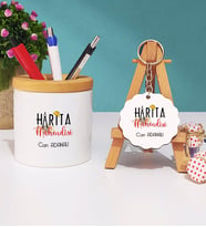 Harita Mühendisi Kalemlik ve Anahtarlık