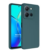 Microsonic Vivo Y36 Kılıf Groovy Soft Koyu Yeşil (Koyu Yeşil)