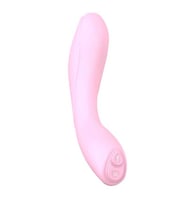 Elbow Bükülebilir Eğik Şarjlı Vibratör - Pembe