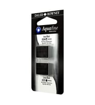 Daler Rowney Aquafine 1/2 Tablet Suluboya 2'li Set IVORY BLACK/LAMP BLACK 