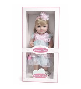 Gerçekçi Oyuncak Bebek - 55 cm Tam Vücut Yumuşak Jel Reborn Bebek Seti
