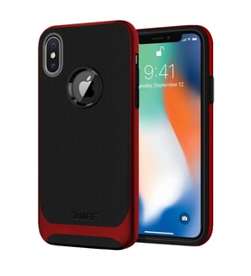 Buff iPhone X ile Uyumlu New Armor Kılıf Red