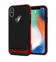 Buff iPhone X ile Uyumlu New Armor Kılıf Red (Kırmızı)