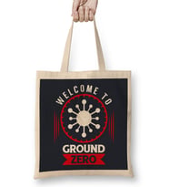 Welcome To Ground Zero Bez Çanta Uzun Saplı