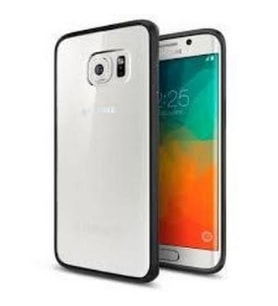 Spigen Galaxy S6 Edge Plus ile Uyumlu Kılıf Ultra Hybrid Black (Siyah)