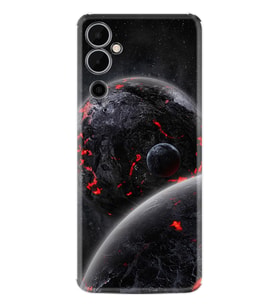 Pova Neo 2 Plus Kılıf Resimli Desenli Silikon Platinium Series Kara Dünya 1902
