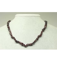 Lal (Granat) (Garnet) Taşı Doğal Parçalar Kolye (Klipsli) (25407)