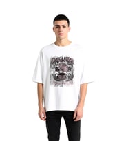 Erkek Oversize Tişört Vintage Müzik Grafik Baskı Rahat Kesim Günlük Giyim Konforlu Modern Şık Zarif