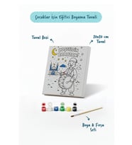 Ramazan Eğitici Boyama Seti Davulcu ile Hoş Geldin Ramazan (Şövalesiz)