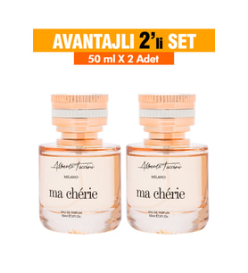 2'Li Set Alberto Taccini Ma Chérie Kadın Parfüm 50 ml