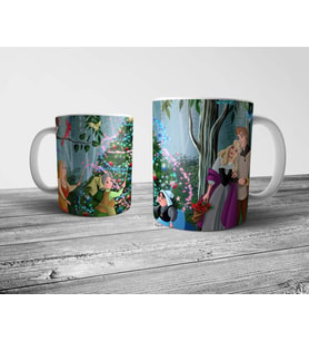 Pixxa Uyuyan Güzel Aurora - Sleeping Beauty Kupa Bardak Model 1