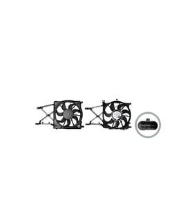 Fan Motoru Davlumbazlı– 6341171 Wisco - Opel Astra Zafıra 04 Ve Sonrası Uyumlu
