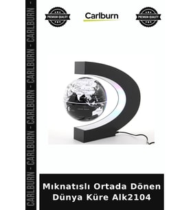 Özel Üretim Dekoratif Ofis Hediye Modern Masaüstü Mıknatıslı Ortada Dönen Dünya Küre Alk2104