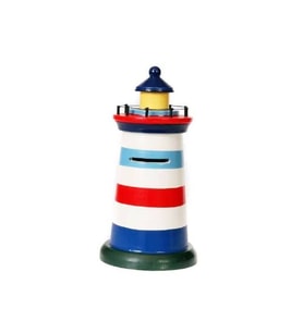 DENİZCİLİK › DENİZCİLİK GRUBU › Marine Aksesuar-Z&A RENKLİ FENER KUMBARA>>10x20 cm.
