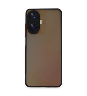 Realme C55 Kılıf Montreal Silikon Kapak - Siyah