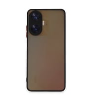 Realme C55 Kılıf Montreal Silikon Kapak - Siyah