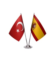 İspanya İkili Masa Bayrağı