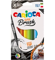 Super Brush Fırça Uçlu Keçeli Boya Kalemi 10'Lu,Nisan 2018