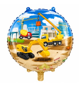 İnşaat Temalı Folyo Balon