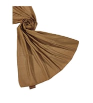 Mısırlı Eşarpları Parıltılı Elegance Monogram Prenses Şal (Taba)
