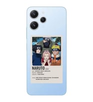 Xiaomi REDMI 12 Uyumlu Naruto Anime Desenli Şeffaf Telefon Kılıfı