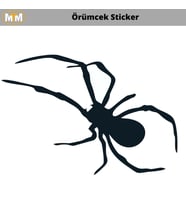 Örümcek Oto Sticker 15 CM