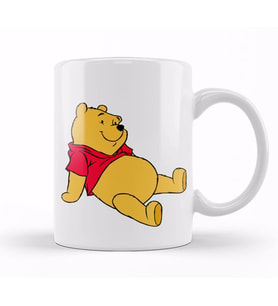Winnie The Pooh Kupa Bardak Porselen