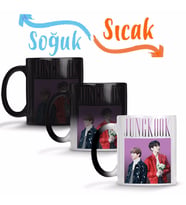 Bts Bangtan Jungkook Sihirli Kupa Bardak Porselen
