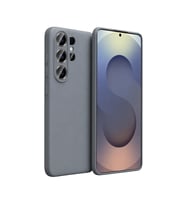 Samsung Galaxy S26 Ultra Nano içi Kadife Silikon - Gri