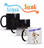 Stephen Curry 03 Sihirli Kupa Bardak Porselen
