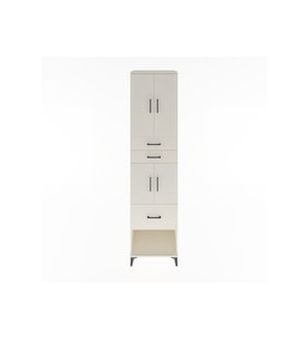 Hyperion Dolap 3 Raflı 3 Çekmeceli 4 Kapaklı 60x44x243 Aytaşı-Aytaşı