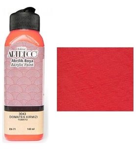 Artdeco 140Ml Domates Kırmızı Akrilik Boya 3043