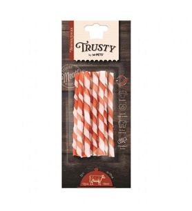 19047399 M-PETS TRUSTY BEEF TWISTED STICKS 10LU 55GR/12,7CM
