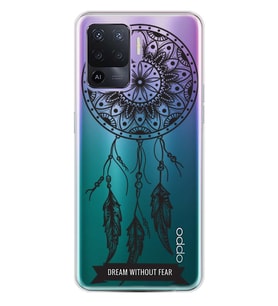Kılıfland Oppo Reno 5 Lite Kılıf Silikon Resimli Kapak Dream Without Fear Stok 747