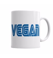 Vegan Para Gamers Kupa Bardak Porselen