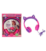 Mulvxurg  Urg02 S00091067 -Sun-Gle-Ech-Kulaklik Kablolu Kedi̇ Şkl.işikli Pembe-Mor (Mulvix)