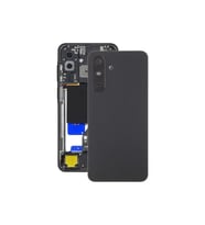 Samsung A26 Arka Kapak - Arka Pil Batarya Kapağı Kamera Lensli - SM-A266 Uyumlu (Siyah)