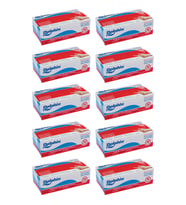 Dolphin Beyaz Vinil Eldiven Pudrasız (M) 100lü Paket 10 Adet