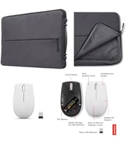 Lenovo 13" Urban GX40Z50940+Lenovo 300 Bulut Grisi Mouse Profesyonel Set