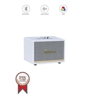 Torima D35 Beyaz Nostalji Kablosuz Bluetooth Hoparlör
