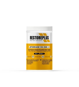 RESTOREPLUS JETGREASE OG 2500 - 2  Ağır Hizmet Yüksek Sıcaklık Gresi (1 Kg)