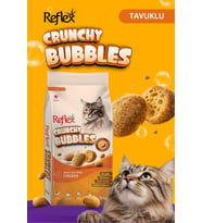Reflex Crunchy Bubbles Tavuklu Yetişkin Kedi Maması 10 kg