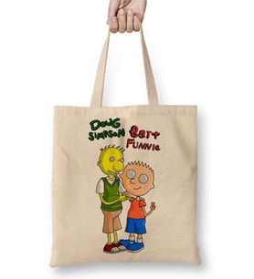 Bart Funnie e Doug Simpson Bez Çanta Uzun Saplı