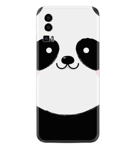 General Mobile GM 23 Kılıf Silikon Desen Özel Seri Sevimli Panda 1794