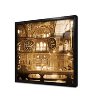 Ayasofya Camii Çerçeveli Cam Tablo