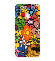 PrintiFy Huawei P30 Lite ile Uyumlu Retro Color 2  Kamera Korumalı Şeffaf  Kılıf